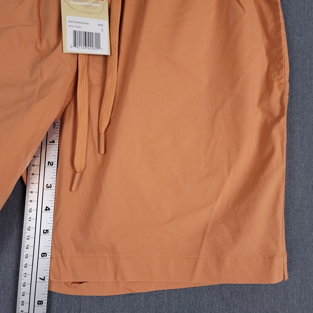 RSVLTS Hybrid Shorts Mens Small Orange Sand Cottonstretch Unlined Swim Trunks - Picture 5 of 11